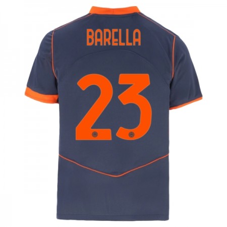 Camisola Inter de Milão Barella 23 Equipamento 3ª 2025-26 Manga Curta